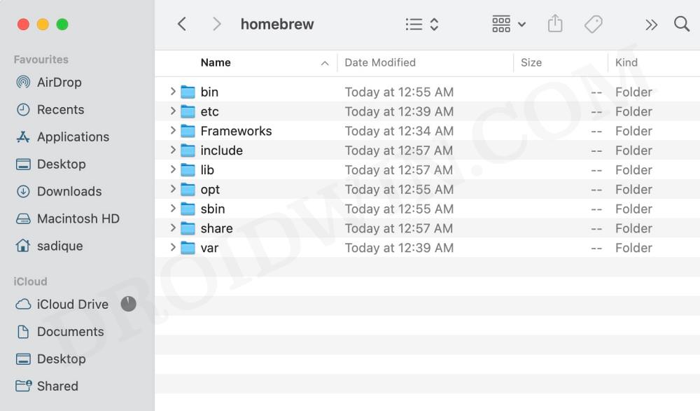 Install Homebrew in Mac