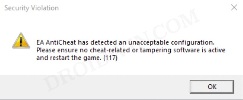 FIFA 23 not launching due to EA Anti Cheat