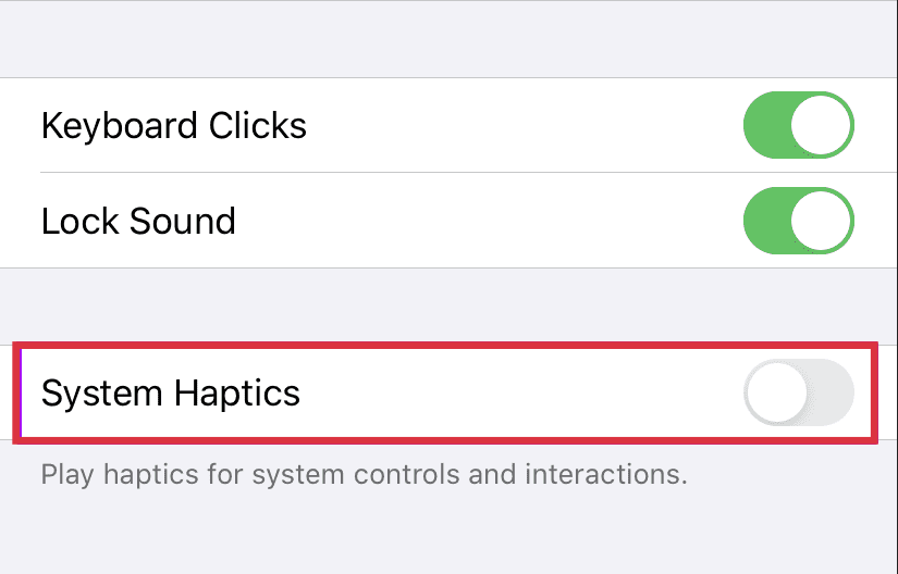 Keyboard Haptic not working in iPhone 14 Pro