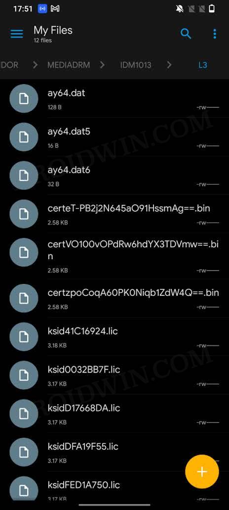 Widevine DRM Rooted Android