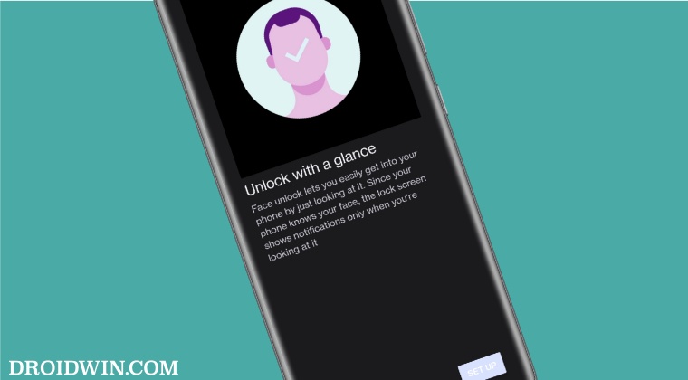 add face unlock android