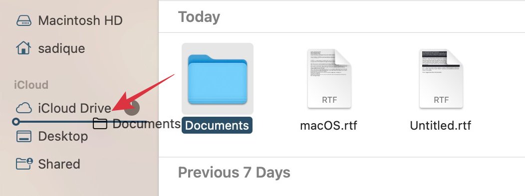 Documents folder empty mac