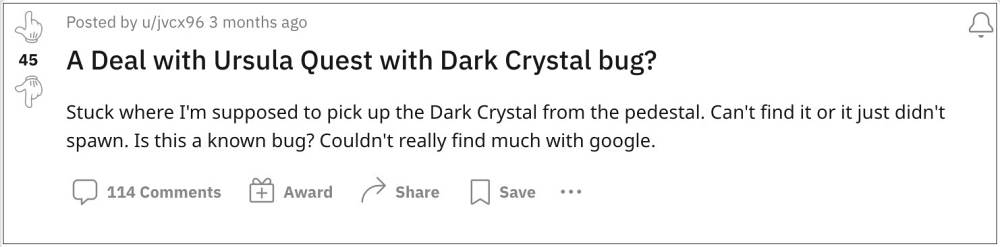A Deal with Ursula Dark Crystal Pedestal