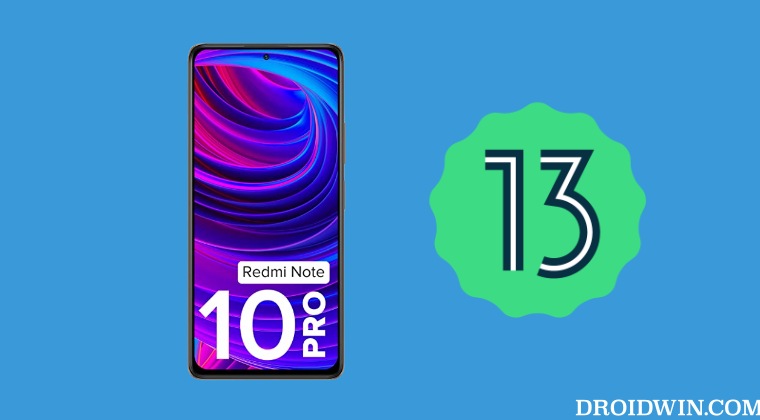 Android 13 Custom ROM Redmi Note 10 Pro