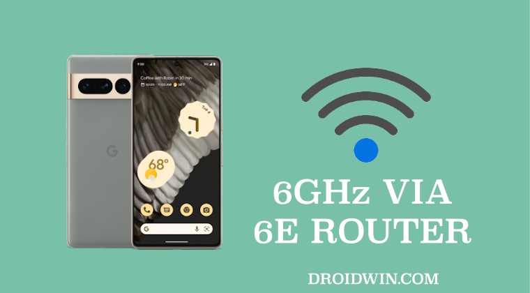 Android automatically connect to 6GHz WiFi