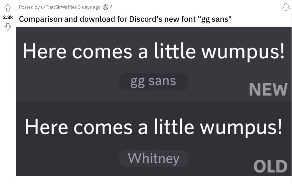 Remove Discord GG Sans Font