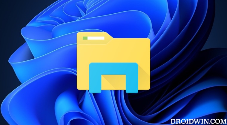 File Explorer comes to front in Windows 11