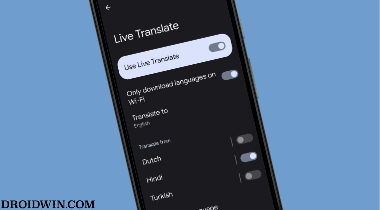 Pixel 7 Pro Live Translate not working  How to Fix   DroidWin - 72