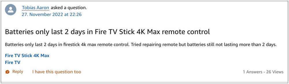 Amazon Fire TV Remote Battery Drain  How to Fix - 6