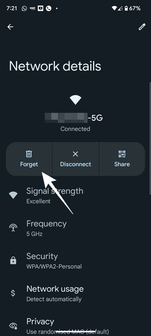 Fix Android does not automatically connect to 6GHz WiFi 6E Router - 82
