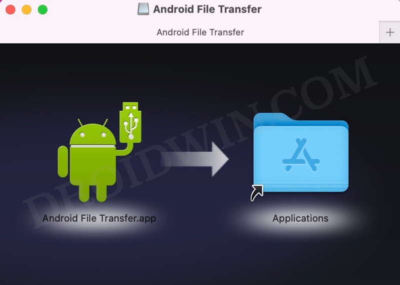 Android File Transfer not working on Mac
