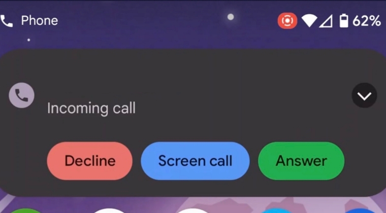 Google Pixel Manual Screen Call