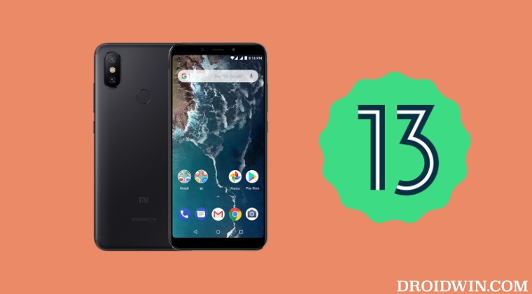 Pixel Experience Android 13 Mi A2
