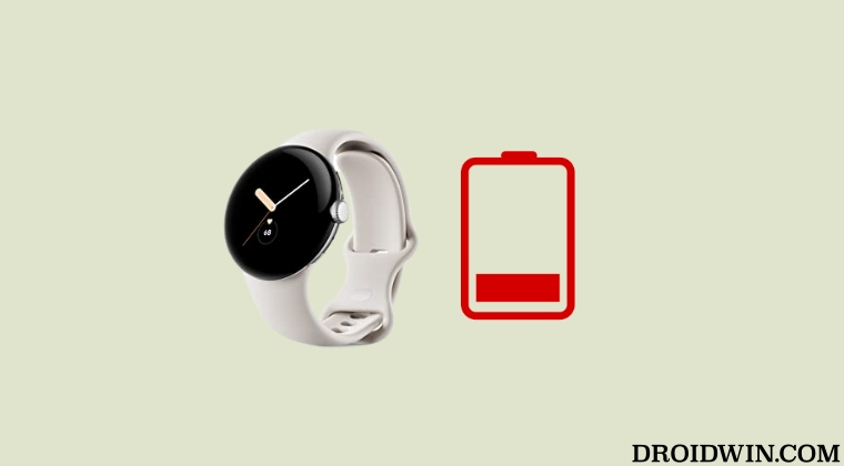 Pixel Watch Battery Drain