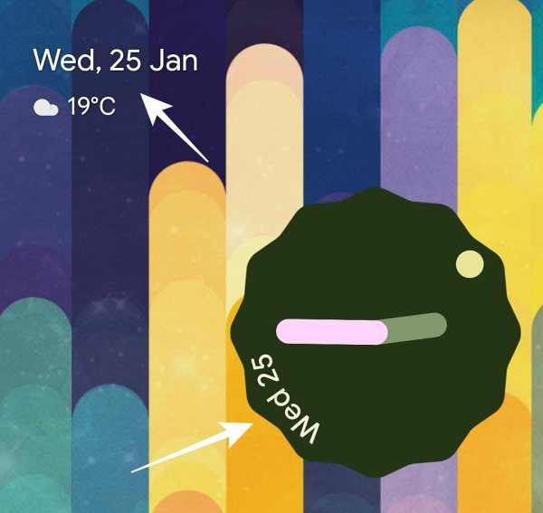 Remove Date from Home Screen on Pixel Launcher