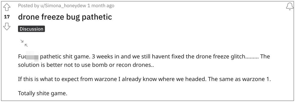COD Warzone 2 Recon Drone Hang