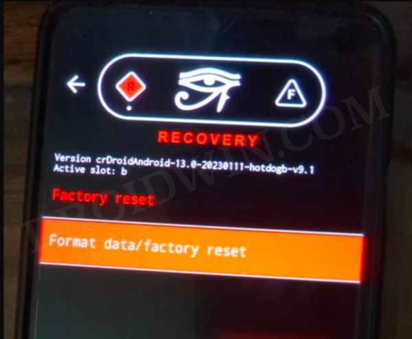 crDroid Android 13 ROM OnePlus 7T