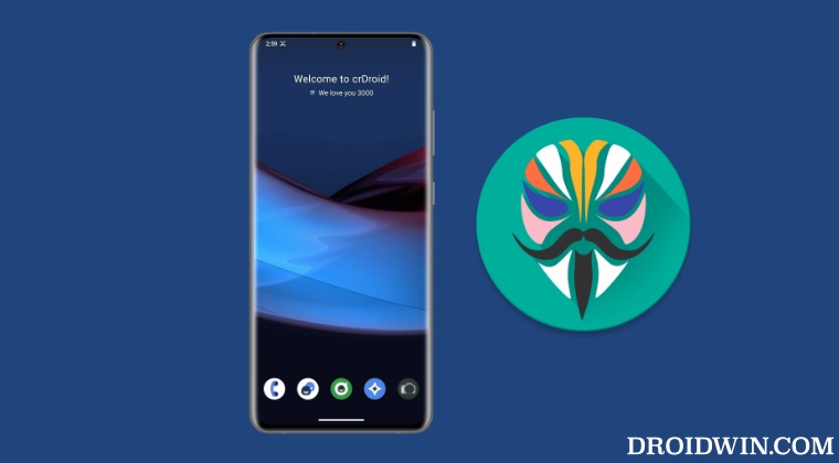 Root crDroid ROM magisk