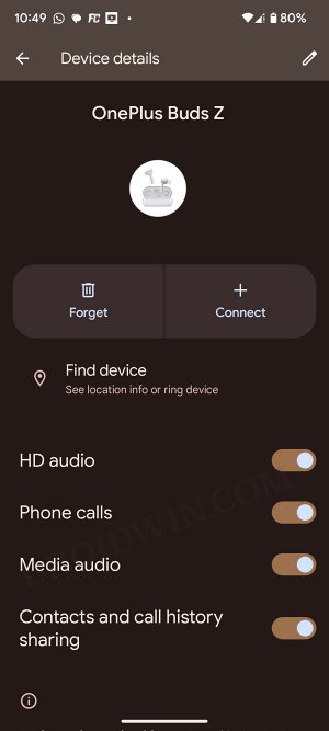 Bluetooth headset doesn't ring when phone is silent