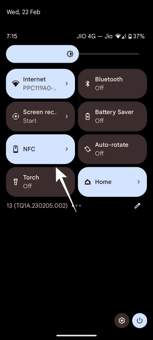 Add NFC Quick Setting Tile on Android