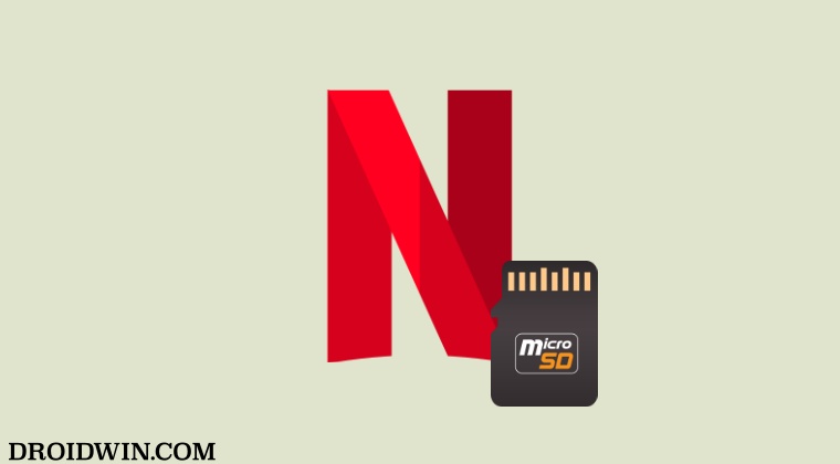 Cannot Change Netflix Download Location to SD Card