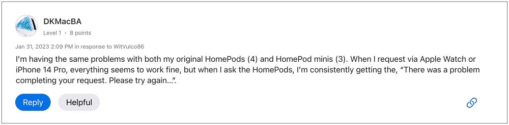 HomePod  problem completing your request  after 16 3 update  Fix  - 56