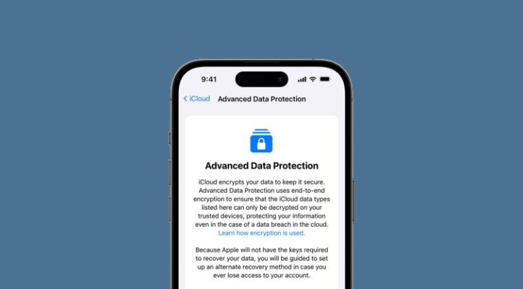 Log in to old Apple device after turning on Advanced Data Protection