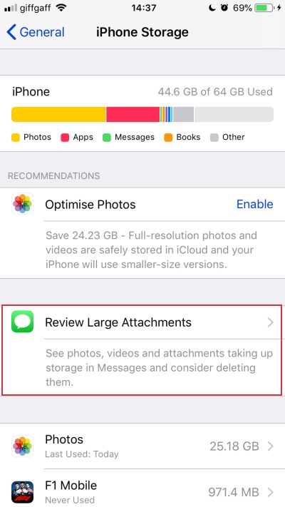 iCloud Message Deleted photos return