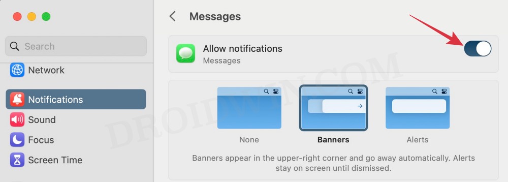 Remove Unread Message Notification on Mac