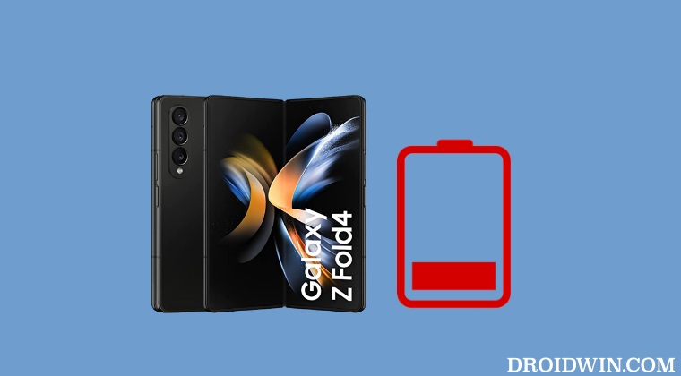 Galaxy Z Fold 4 Battery Drain
