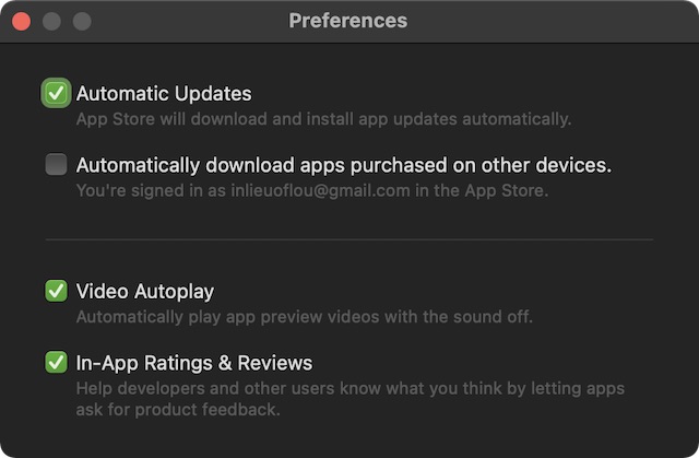 iPhone apps automatically downloaded on Mac macOS 13.3