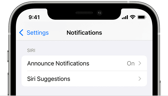 Announce Notification not working on iPhone