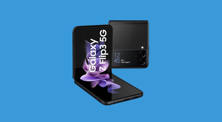 Black screen unfolding Galaxy Z Flip 3