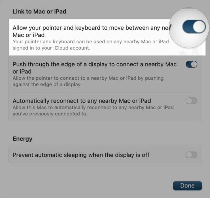 iPad missing in Universal Control