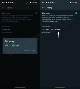 List of all WhatsApp Proxy Servers and how to use them - DroidWin