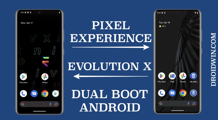 dual boot android