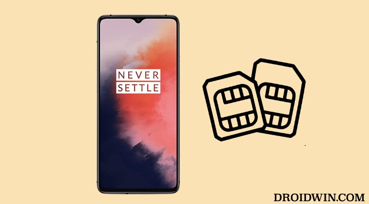 Dual SIM not working on OnePlus 7T Android 12  Fix  - 13