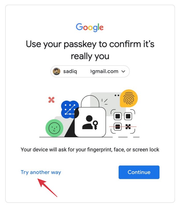 google passkeys