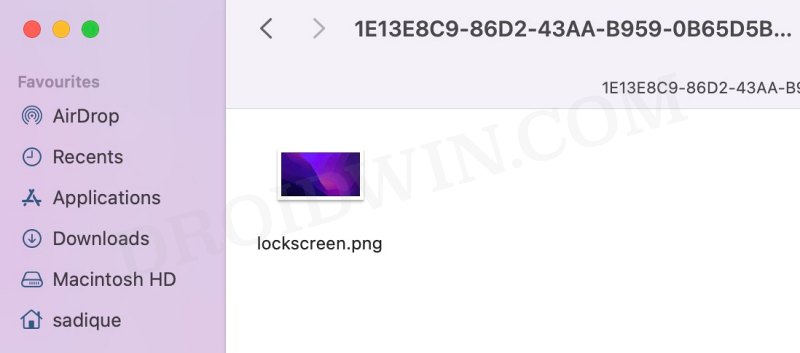 Change Lock Screen Wallpaper on macOS Ventura