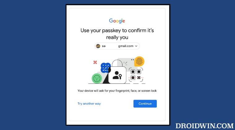 Google Passkeys
