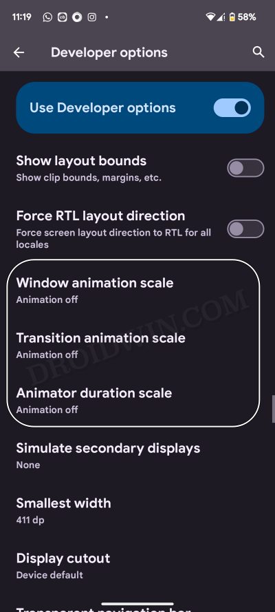 Animation Lag on OnePlus 11