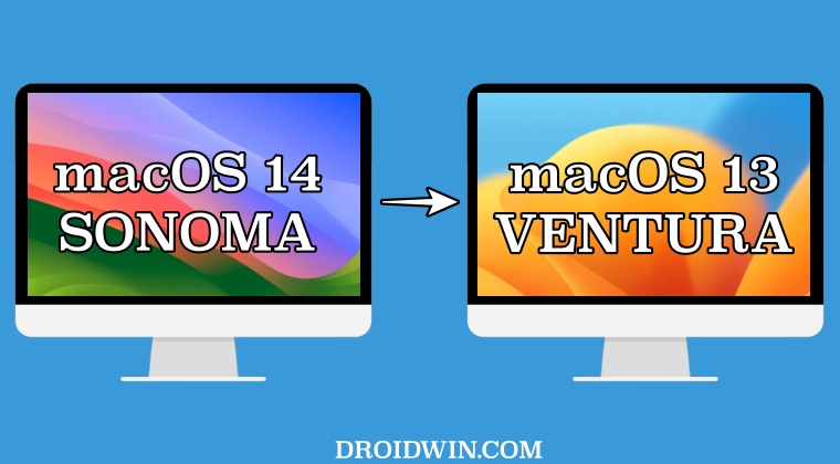 Downgrade macOS Sonoma 14 to macOS Ventura 13
