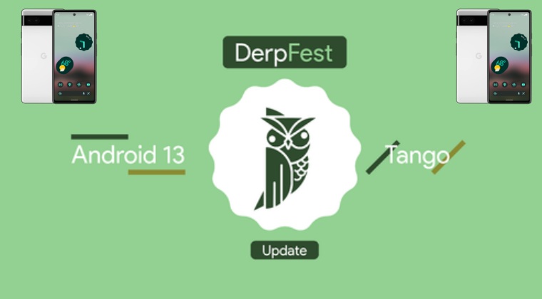 Install DerpFest ROM on Pixel 6a
