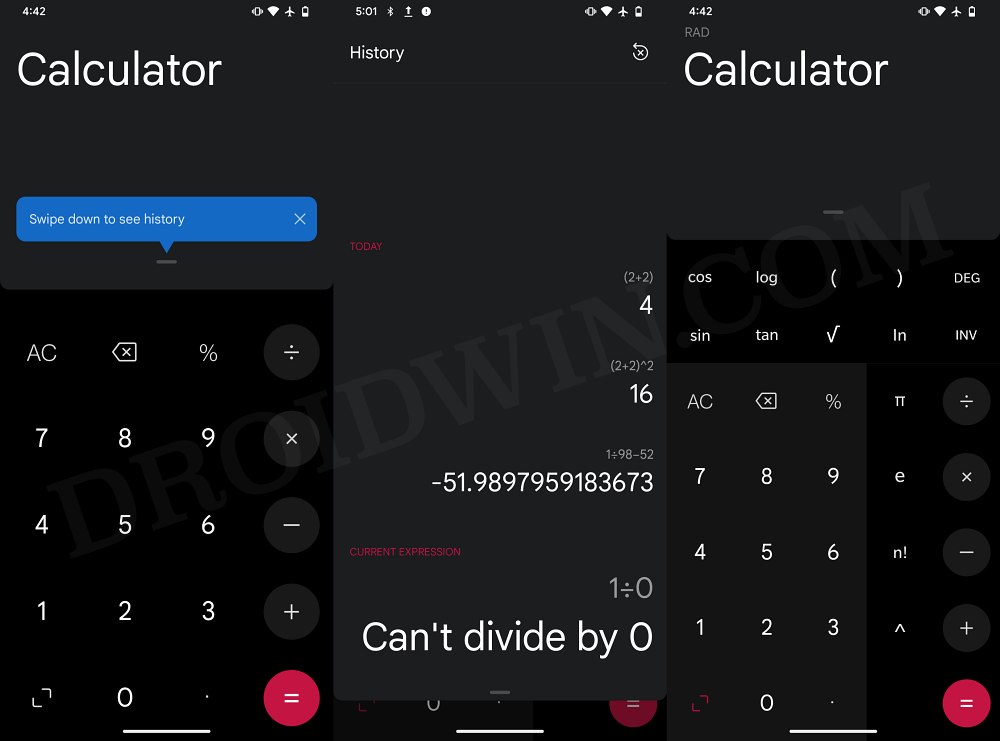 OnePlus Calculator Never Settle