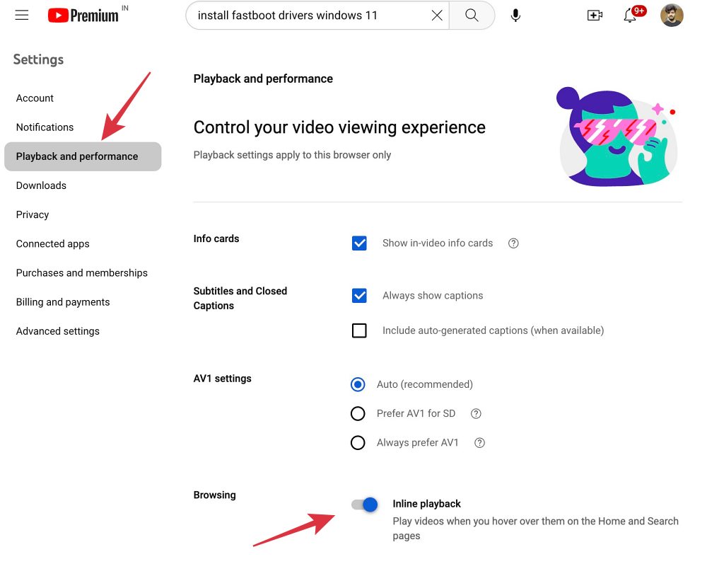 YouTube Open in a new tab missing