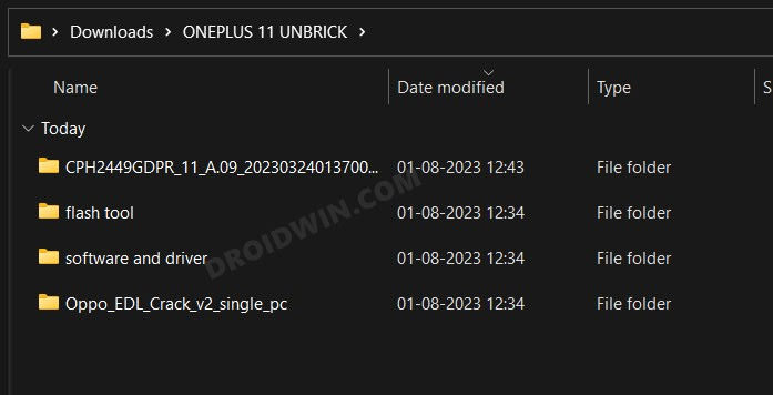 Unbrick OnePlus 11 MSM Download Tool Oppo Flash Tool