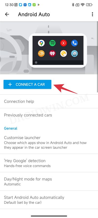 Android Auto not working on MIUI 14