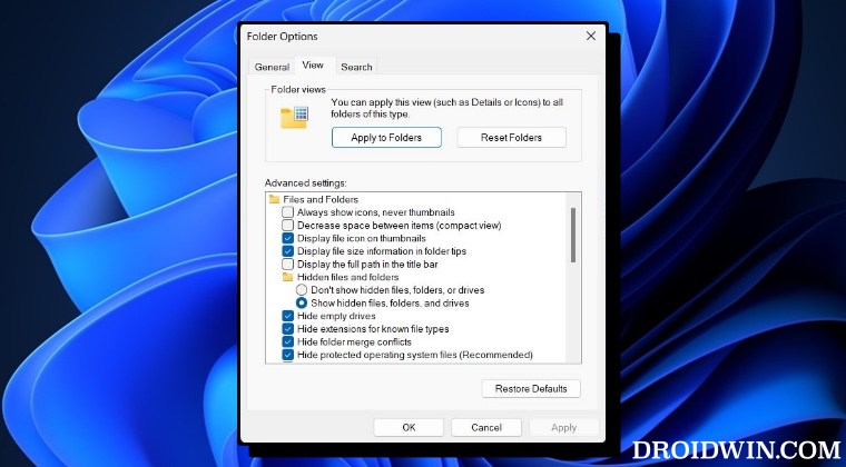 How to Bring Back Missing File Explorer Options in Windows 11