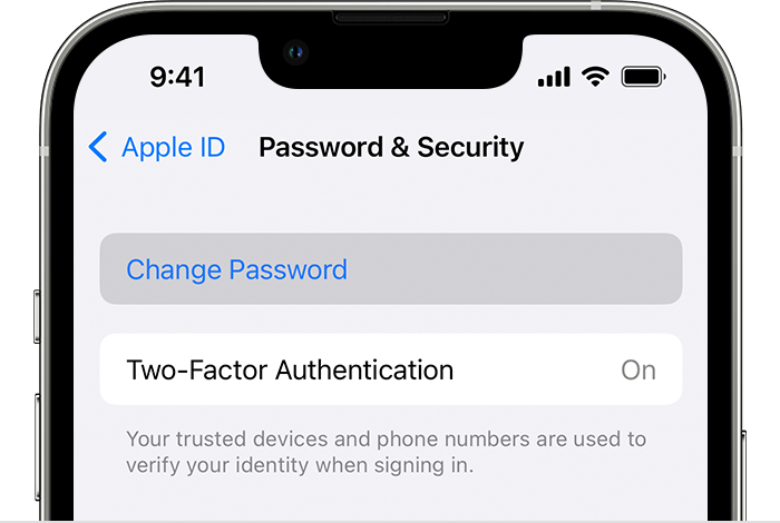 Sign in with Apple ID prompt iphone