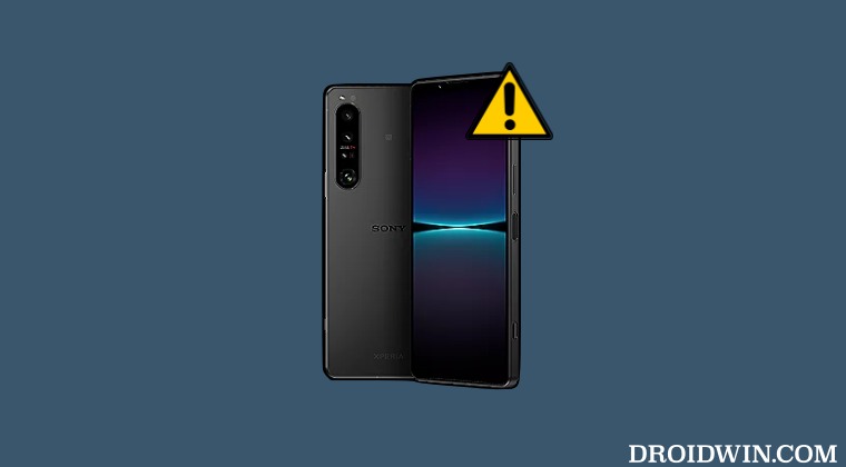 Sony Xperia 1 IV Cannot Load Android System Data Corrupt
